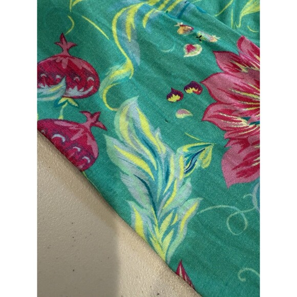 Soft Surroundings Samara Tunic Top Womens Medium Boho Floral Embroidered Sequin - Picture 8 of 8